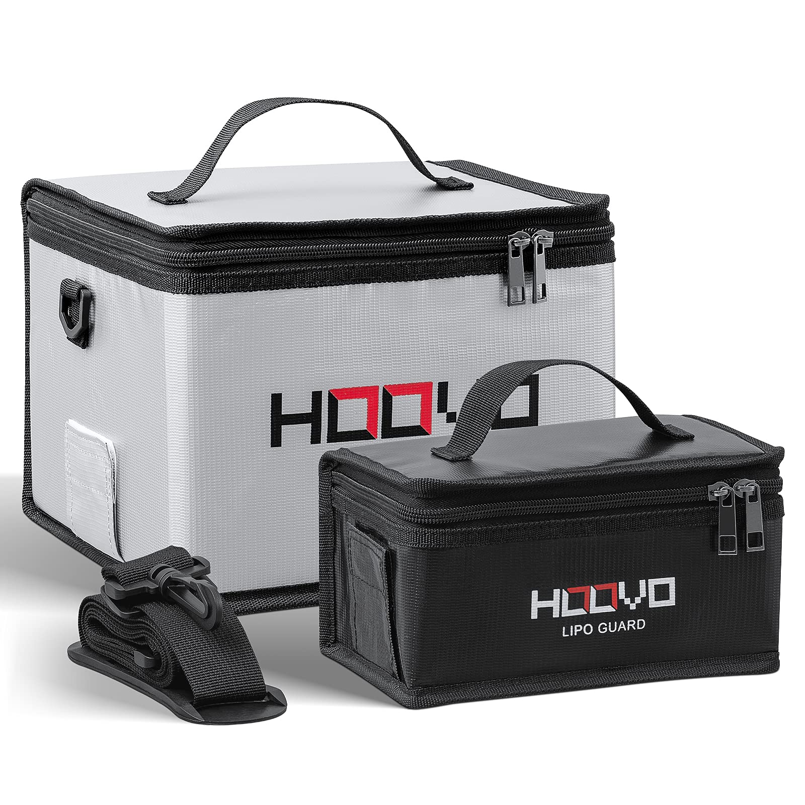 HOOVO Fireproof Lipo Battery Safe Bag | Explosion-Proof Charging Guard