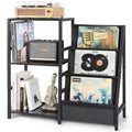 Bikoney 3-Tier Record Player Stand | Vinyl Storage Table for 200 Albums