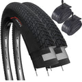 Fincci 20 x 1.75 BMX Bike Tyres – Set of 2 Foldable Tires with Inner Tubes