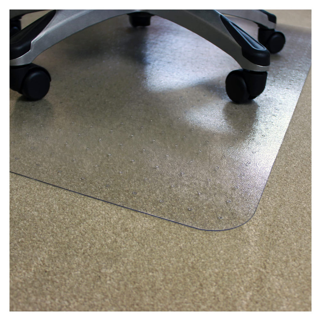 Marvelux Office Chair Mat for Carpets | 120x130cm Eco-Friendly Polymer