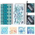 Microfibre Beach Towels 2 Pack – Sand Free & Quick Dry 180x100cm