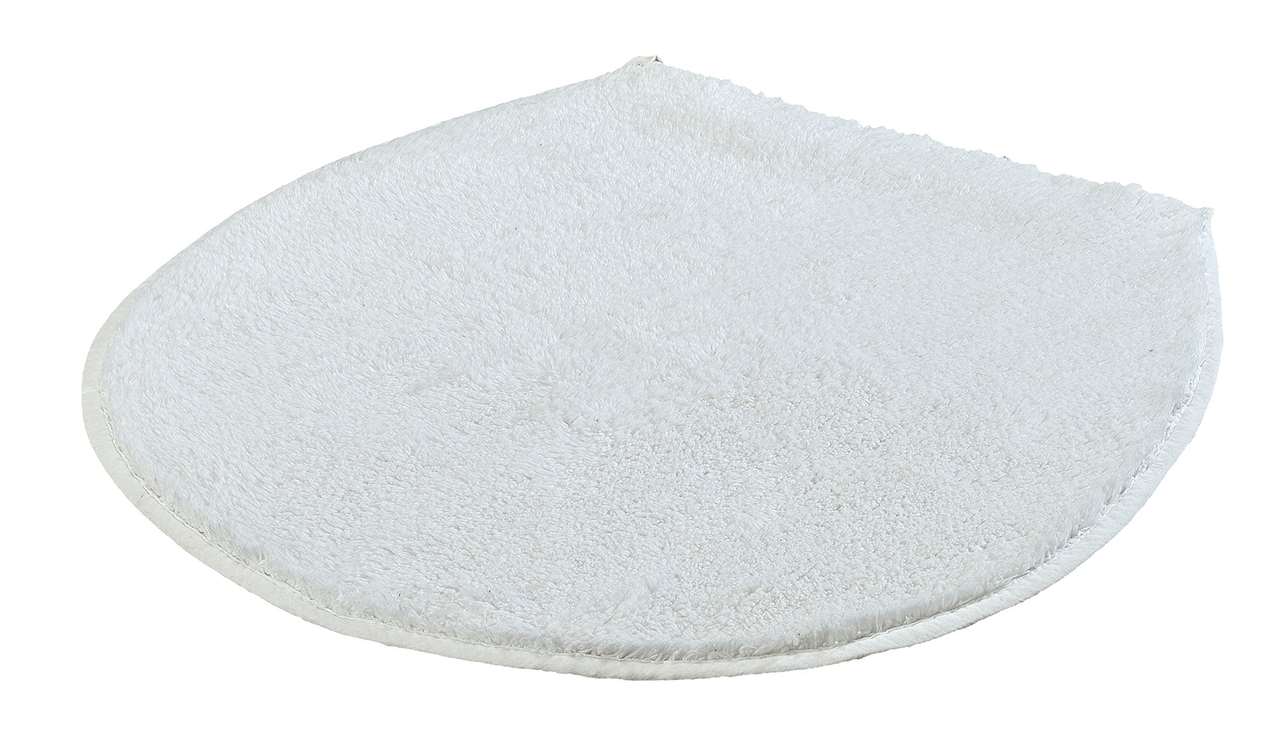 Kleine Wolke Cotone Toilet Lid Cover – 100% Cotton, Snow White