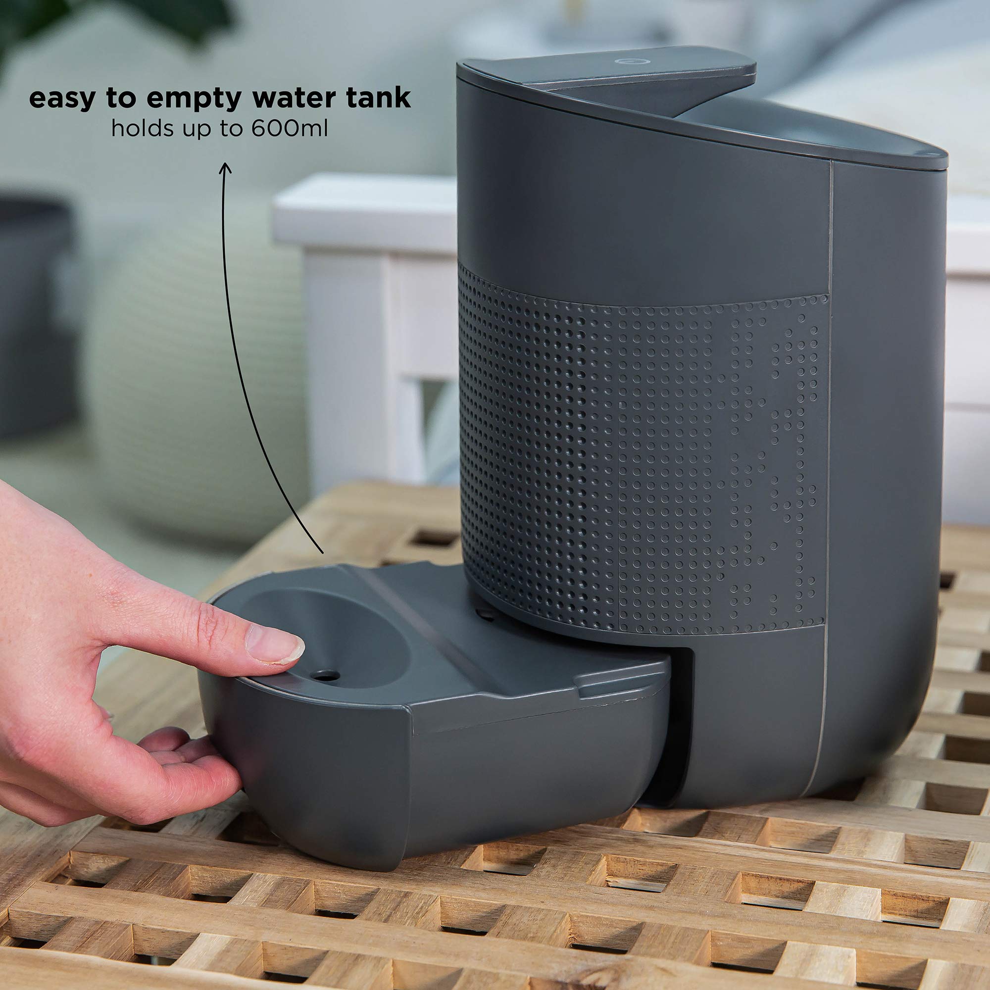 Russell Hobbs RHDH1061G Compact Dehumidifier - 300ml/Day, Grey