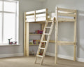 Strictly Beds & Bunks Celeste High Sleeper Loft Bed | Solid Pine 2ft 6