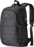 Tzowla 15.6 Inch Laptop Backpack – Anti-Theft Travel Bag with USB Port