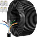 MEIPEK Cat 6 Ethernet Cable – 20m Shielded FTP 23AWG High Speed RJ45