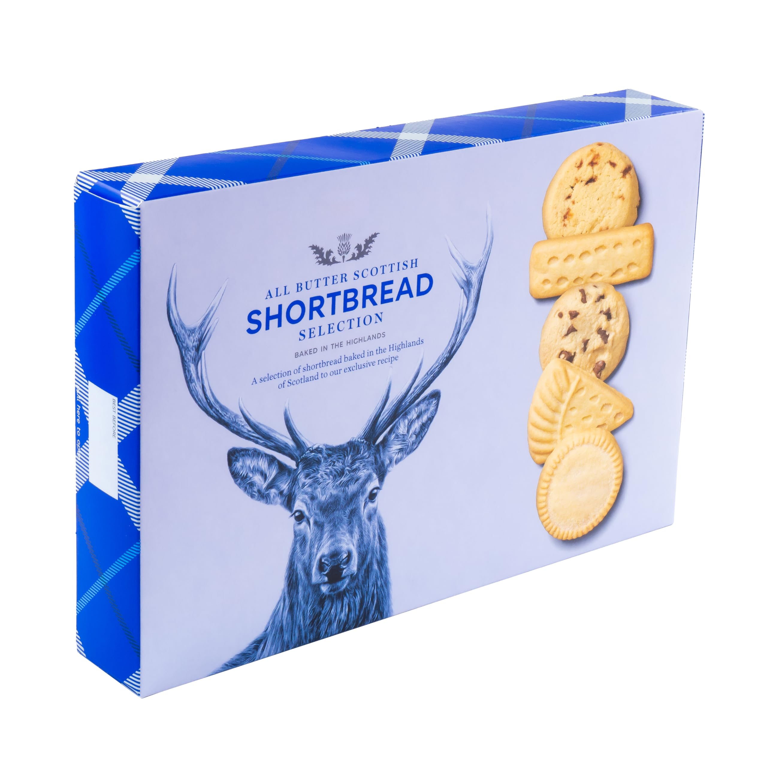 Jolof Store Scottish Shortbread – 450g Traditional Butter Selection