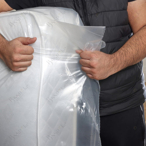 BSSPOKE 500 Guage Double Mattress Bags for Storage Durable Mattress Storage Bag for Moving & Storage – Perfect Fit, Ultra-Strong Material - image 2