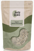 Busy Beans Organic Shelled Hemp Seeds – Vegan Plant Protein (500g)