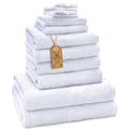 GREEN MARK Textilien 10-Piece Terry Towel Set, White - image 1