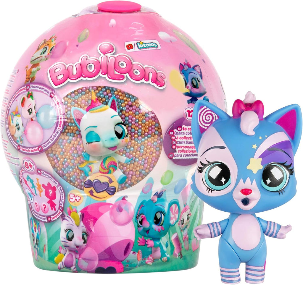 Bubiloons Surprise Collectible Animal Dolls - Balloon Candy Capsule