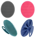 Jolof Store Silicone Body Scrubber – Gentle Exfoliating Shower Brush (4 Pack)