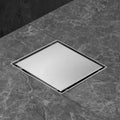 iYueMps 250mm Square Shower Drain | 304 Stainless Steel Tile Insert