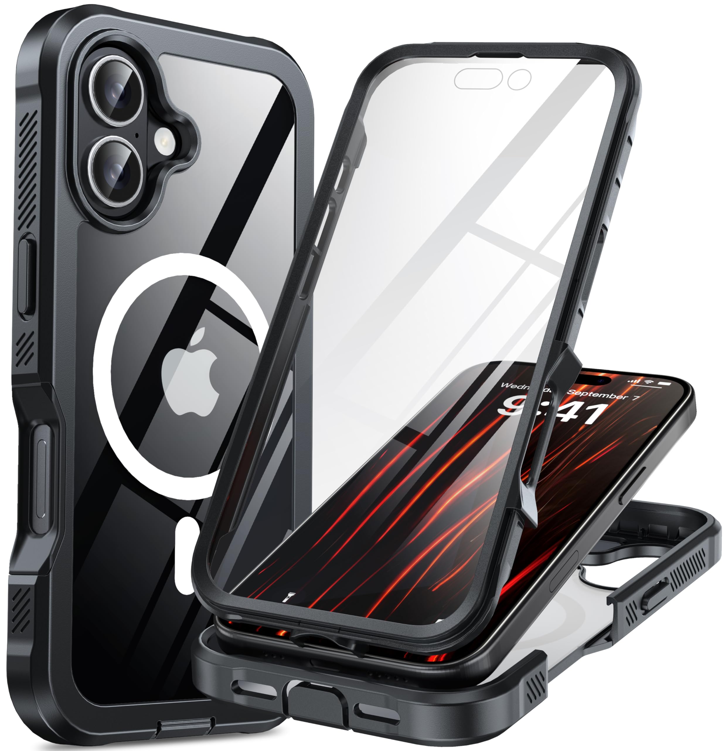 AMILIFECASES iPhone 17 MagSafe Case | Full-Body Military Dropproof