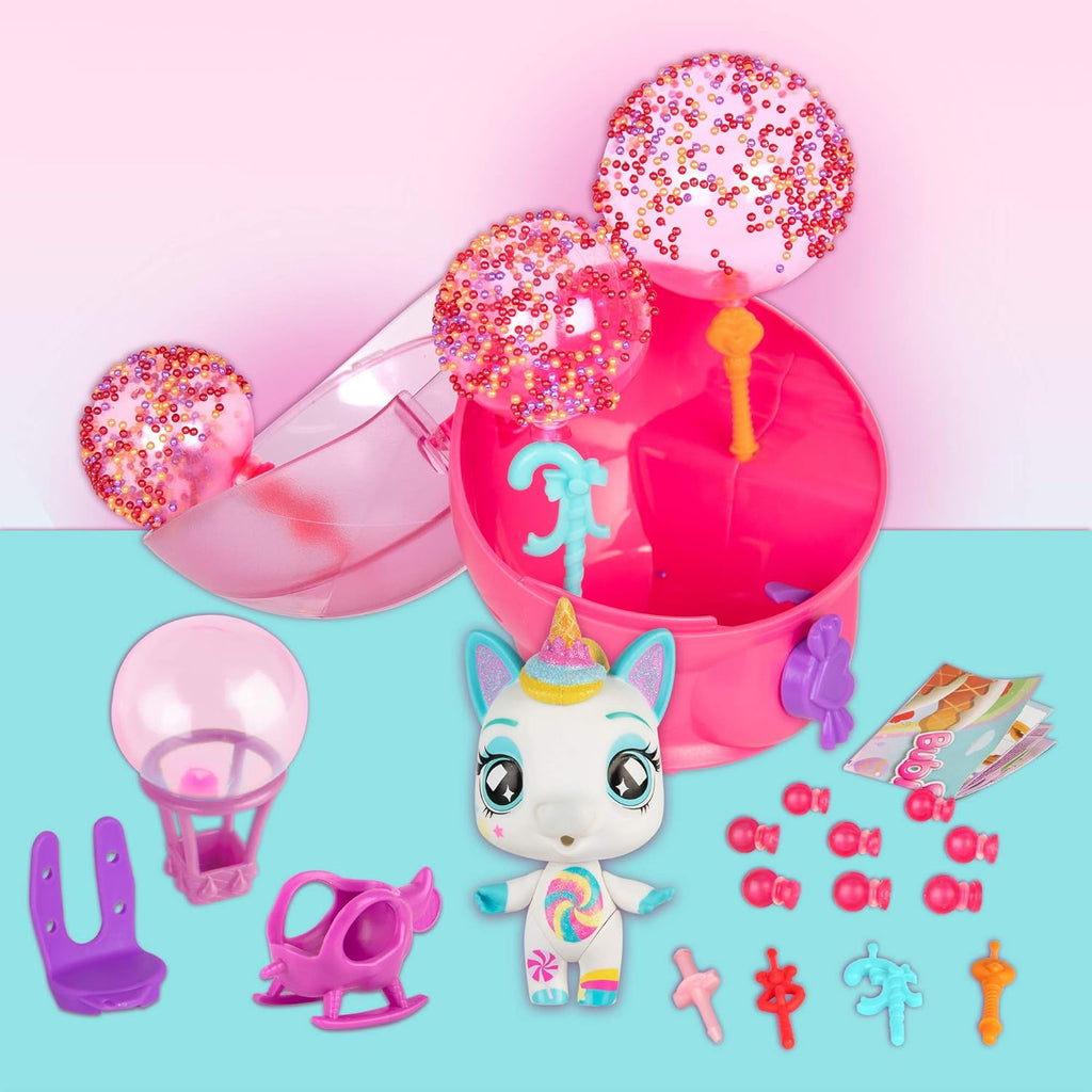 Bubiloons Surprise Collectible Animal Dolls - Balloon Candy Capsule