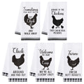 R HORSE 5Pcs Kitchen Dish Towels - Funny Dishcloths Gift, Absorbent - image 1