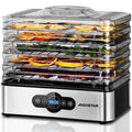 Aigostar 5-Tier Food Dehydrator | 240W Dryer with 99H Timer & LED Display