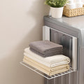 RFOUO Magnetic Folding Shelf for Washing Machine | Metal Laundry Organizer