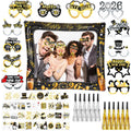 HOWAF 2026 New Years Eve Party Props Kit – Inflatable Frame & Glasses