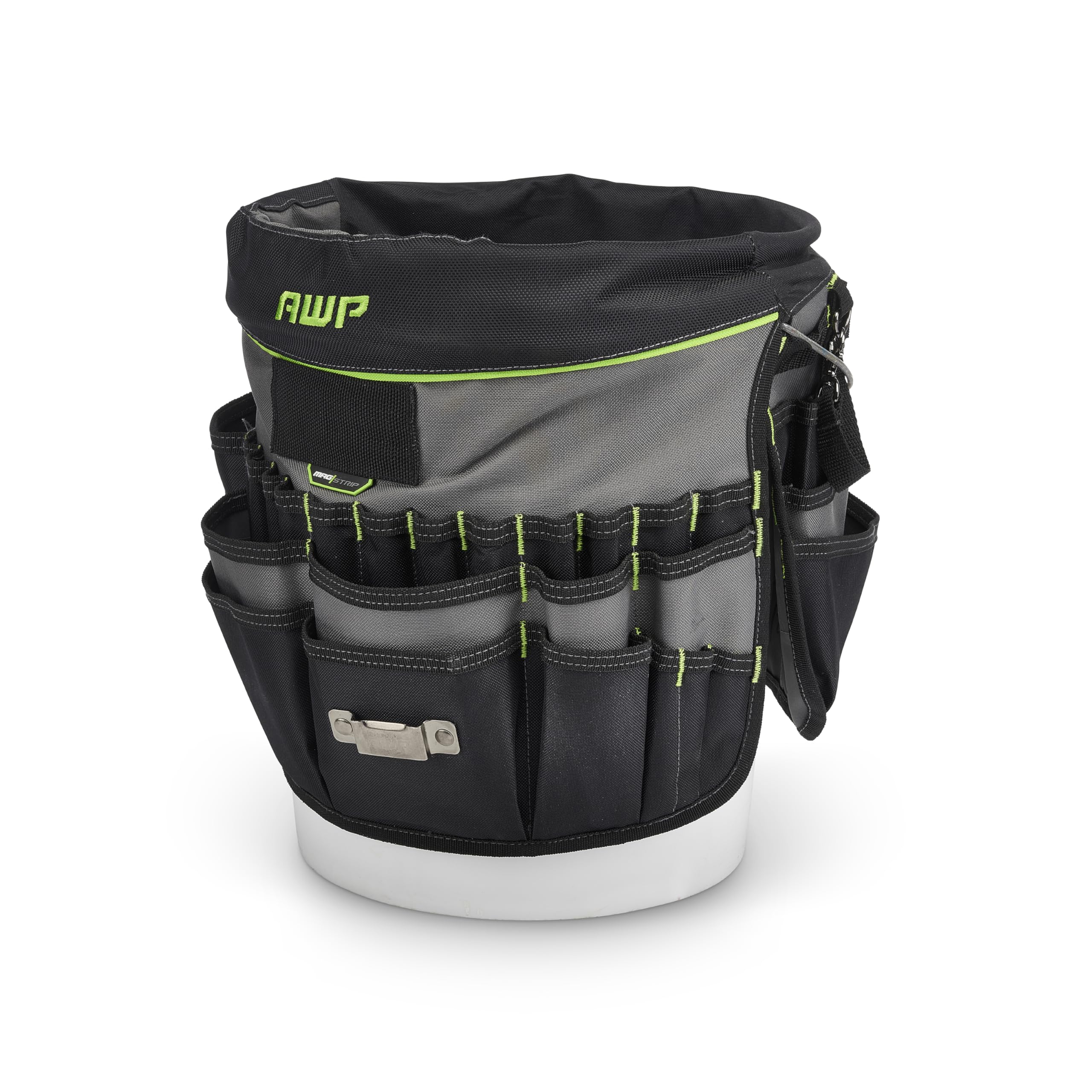 AWP 51-Pocket Bucket Tool Organizer | Heavy-Duty 5-Gallon Storage