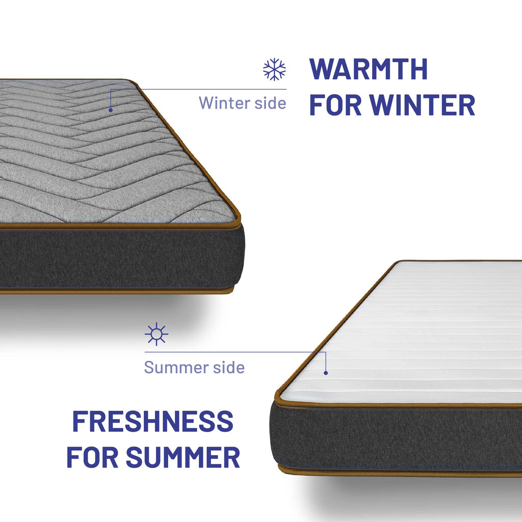 Naturalex Cotswold 3ft Single Memory Foam Mattress | 15cm Orthopaedic