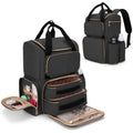 Luxja Nail Polish Backpack – Holds 70 Bottles & Lamp, Travel Storage