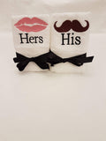 Lex's Linens His & Hers Guest Towels - 100% Turkish Cotton Set of 2
