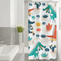 Kids Crocodile Shower Curtain – Waterproof Polyester 120x180cm