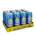 Muscle Moose Juice Energy Drink | Blue Raspberry BCAA | 12 x 500ml
