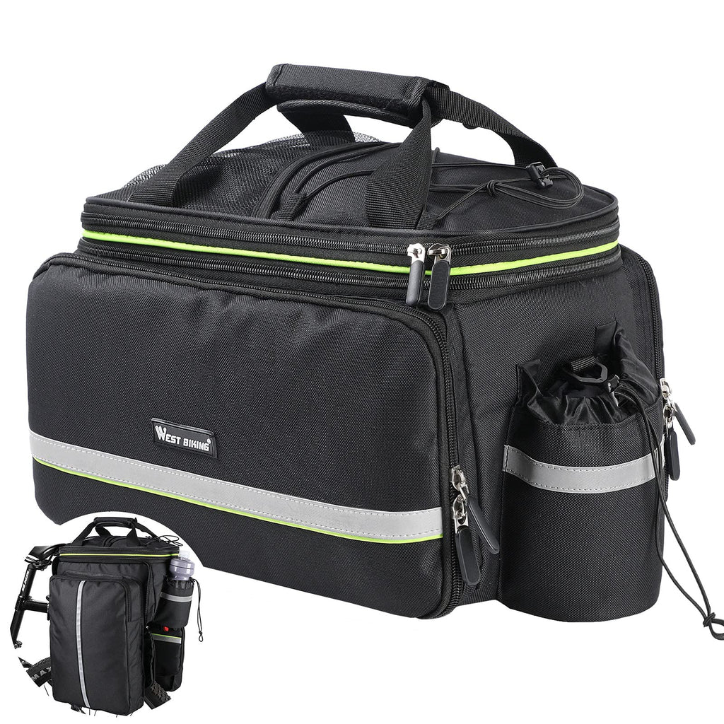 UBORSE 35L Bike Pannier Bag | Waterproof Rear Trunk Storage for MTB