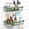 DIFULI Shower Caddy 2 Pack – No Drill Rustproof Adhesive Bathroom Shelves