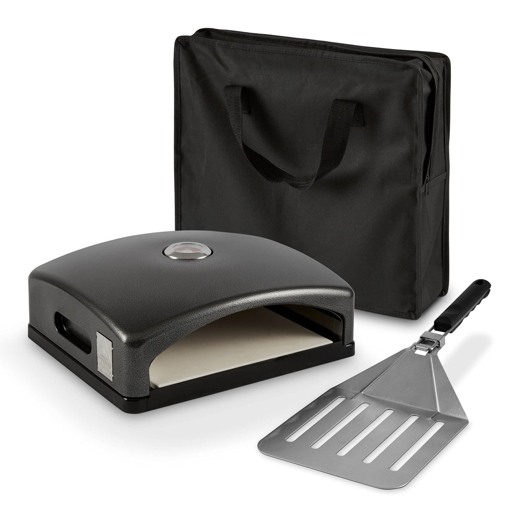 Tower Pizzazz BBQ Pizza Oven with Stone, Paddle & Bag – Fits 10" Pizzas
