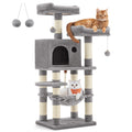 Feandrea 112cm Cat Tree | Multi-Level Plush Cat Tower with 11 Scratching Posts