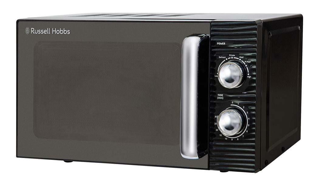 Russell Hobbs Inspire 17L Manual Microwave – Black Compact Design
