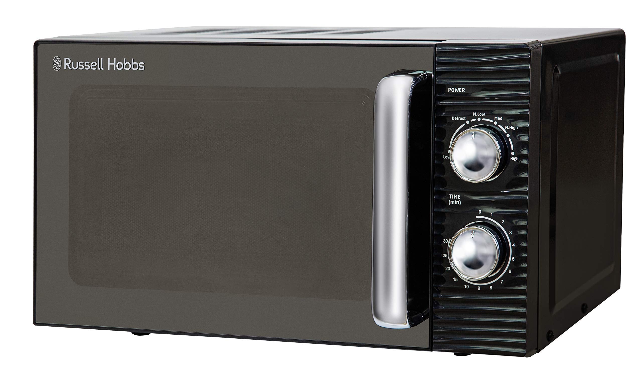 Russell Hobbs Inspire 17L Manual Microwave – Black Compact Design