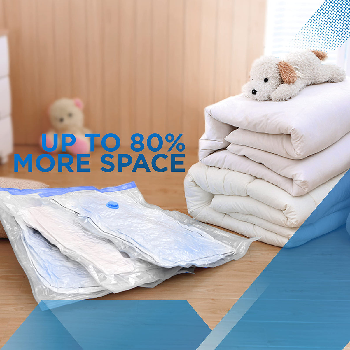KEPLIN Vacuum Storage Bags | Maximise Space and Store Clothes, Bedding, Towels, Duvet & Pillow - image 3