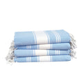 Lane Linen Turkish Beach Towels | 4 Pack Oversized Sand-Free Cotton