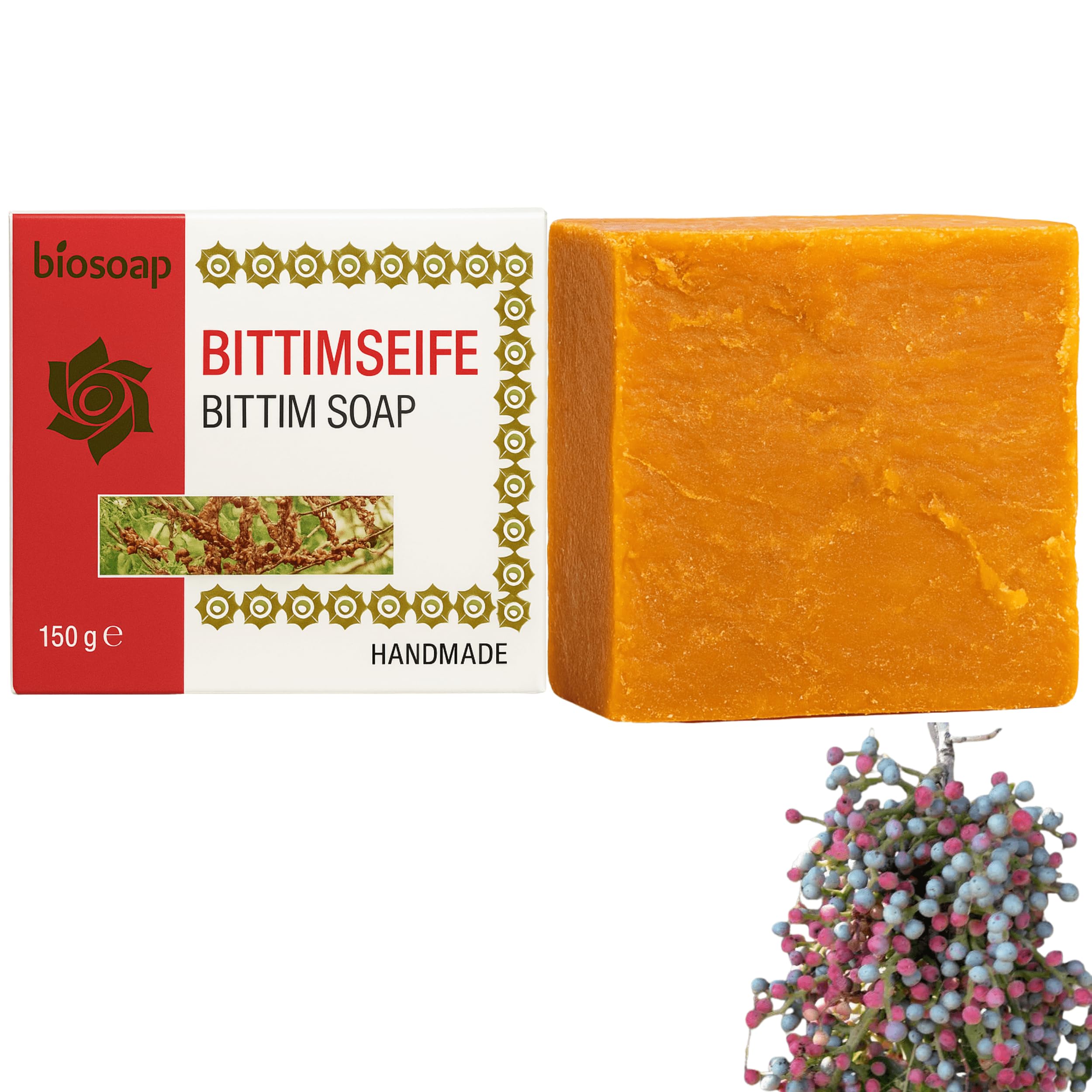 Handmade Bittim Oil Natural Soap – 150g Skin & Hair Care
