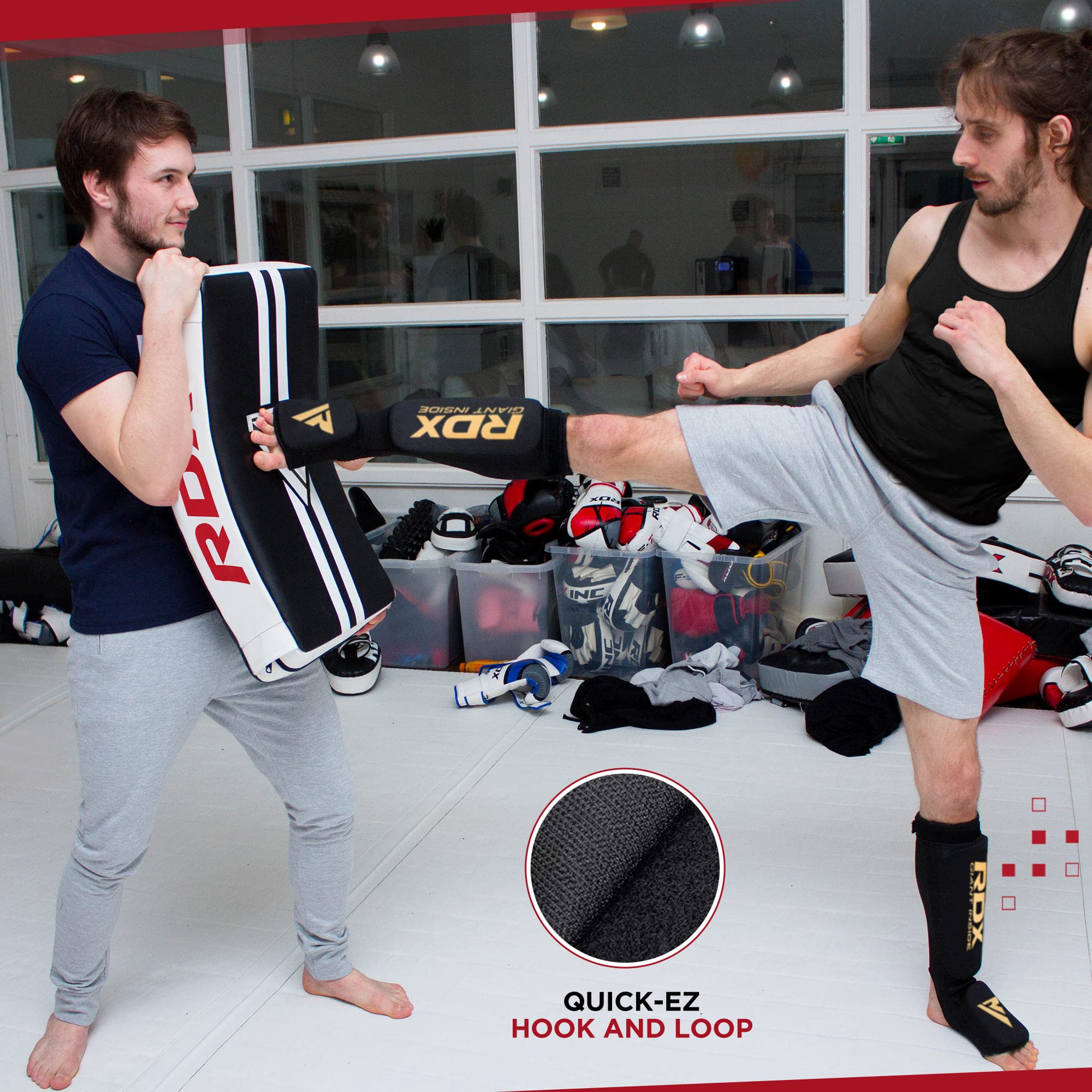 RDX Curved Kick Shield | Large 60cm Muay Thai MMA Striking Body Pad