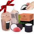 Love Our Planet Reusable Makeup Remover Pads - 18 Bamboo Pads & Box