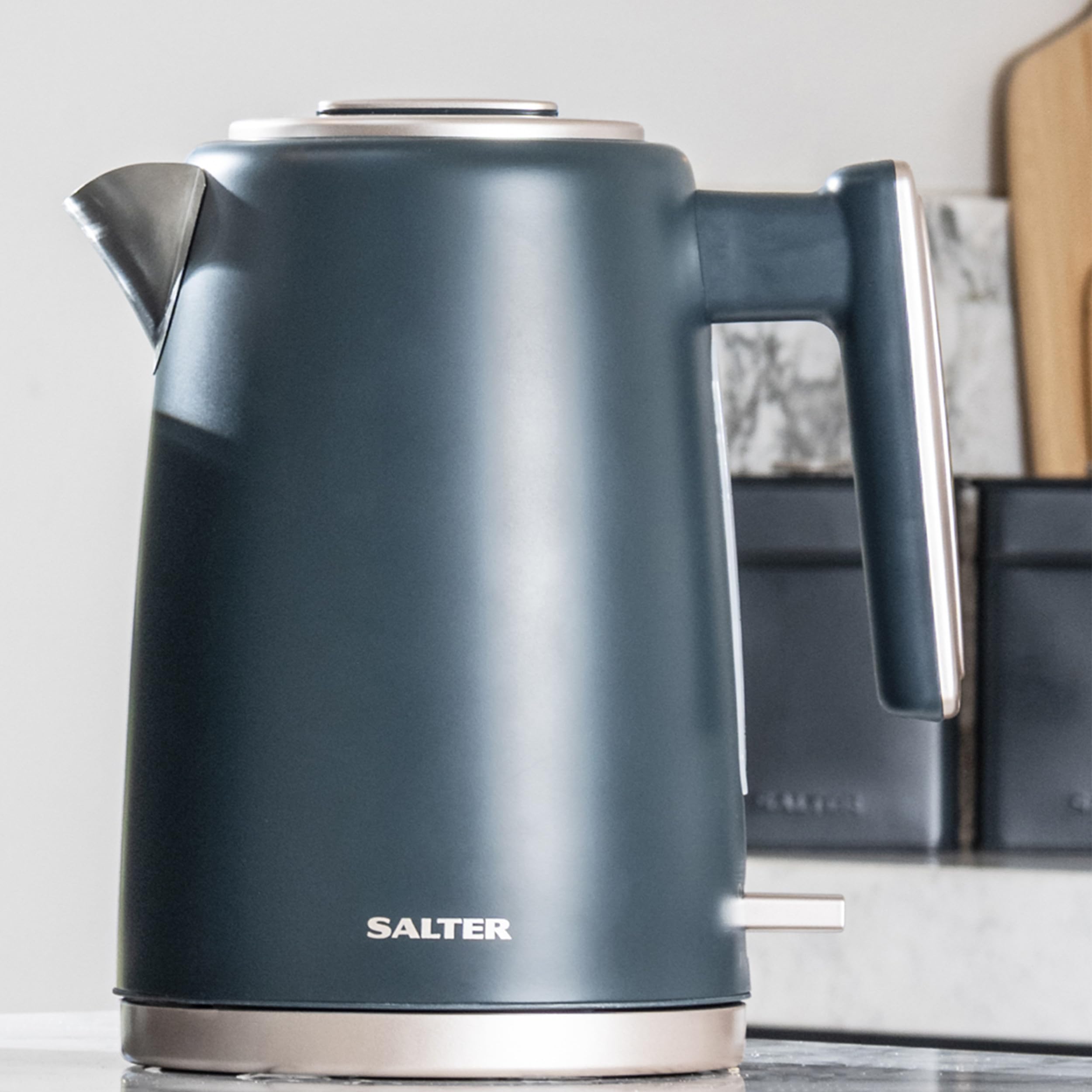 Salter Marino Kettle and Toaster Set – 1.7L Fast Boil & 4-Slice Toaster