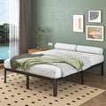Lutown-Teen Super King Metal Bed Frame – Heavy Duty 6ft Bed