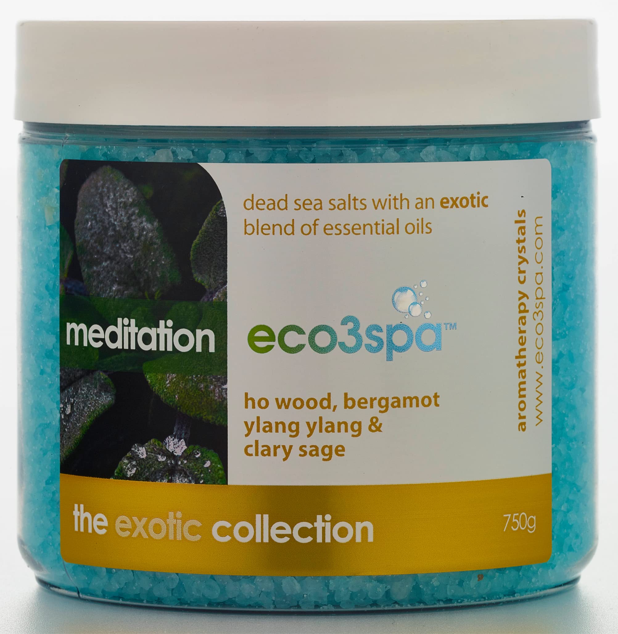 eco3spa Hot Tub Aromatherapy Crystals | Meditation Dead Sea Salt