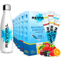 Revival Rehydration Hero Pack: 500ml Steel Bottle & 36 Electrolyte Sticks