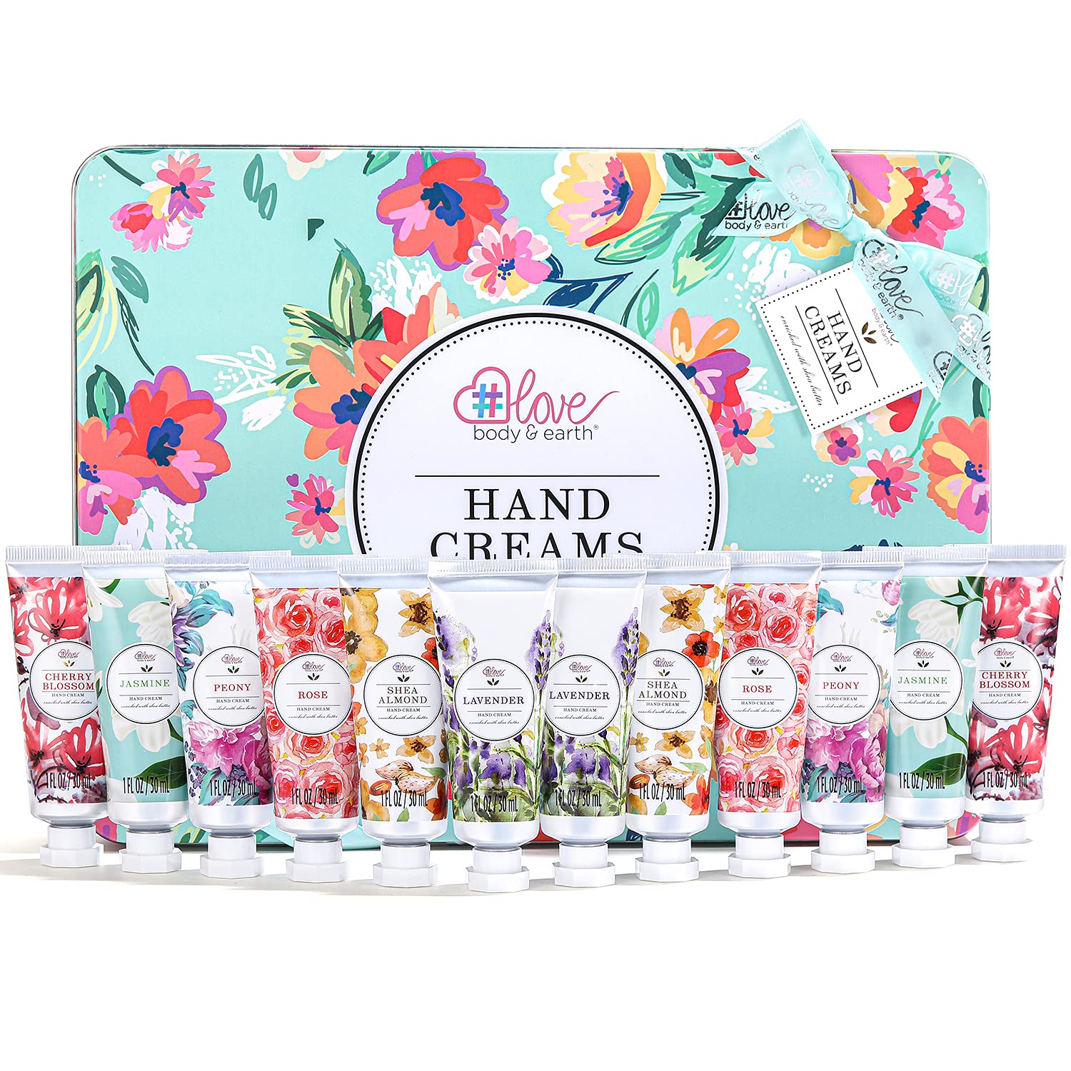 Hand Cream Gift Set | 12-Pack Shea Butter Travel Lotions