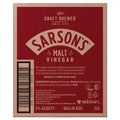 Sarson's Malt Vinegar – Traditional British Recipe – 20L Bulk Container