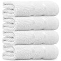 Towelogy Egyptian Cotton Face Cloths – 500 GSM Washcloths, Pack of 4