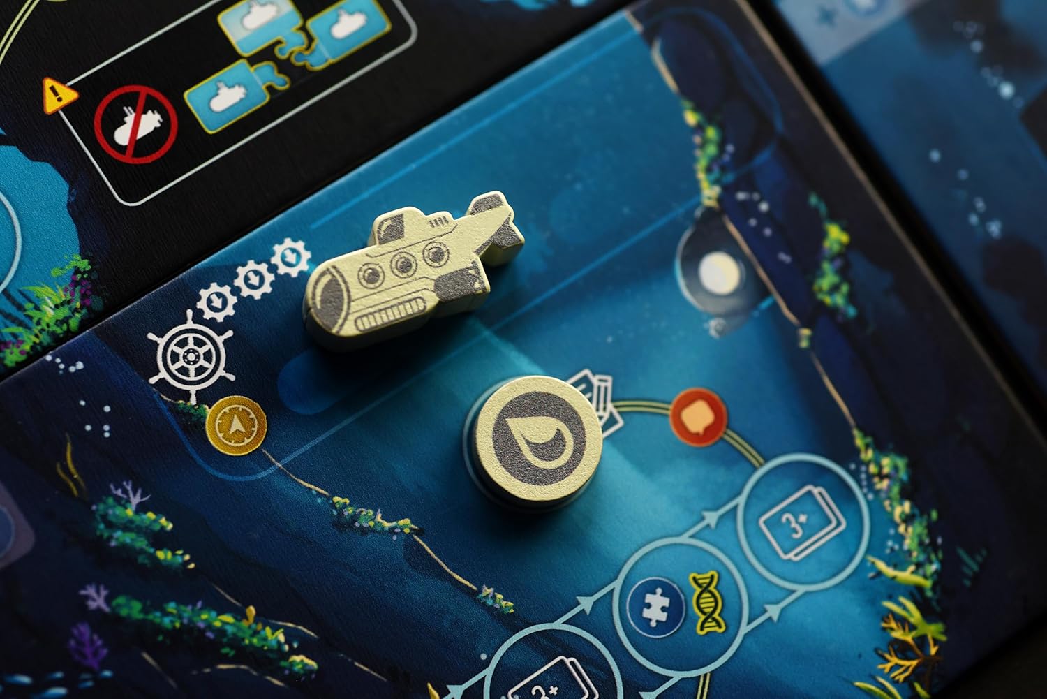 Snaps Endeavor Deep Sea Strategy Board Game | 1-4 Player Exploration