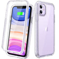 Diaclara iPhone 11 Case - Full Body Rugged TPU Cover with Screen Protector