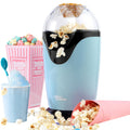 Giles & Posner EK0493GSBL Electric Popcorn Maker – 1200W Hot Air, Blue